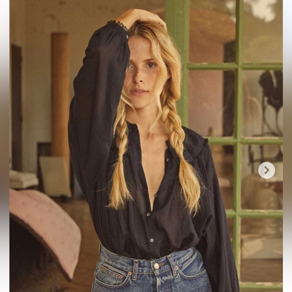 DÔEN Jana Top in Black